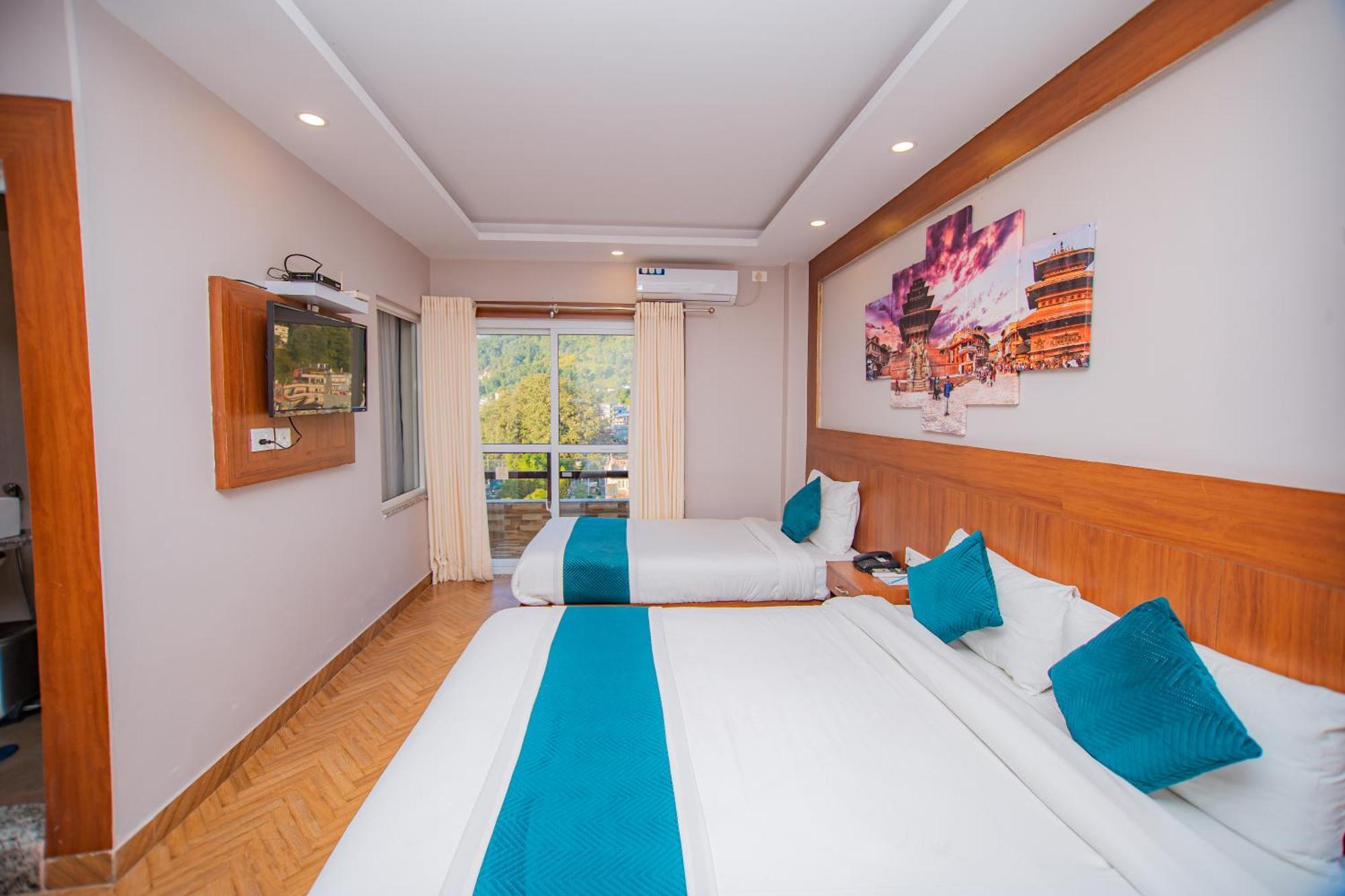 Majheri Resort And Spa Покхара Экстерьер фото
