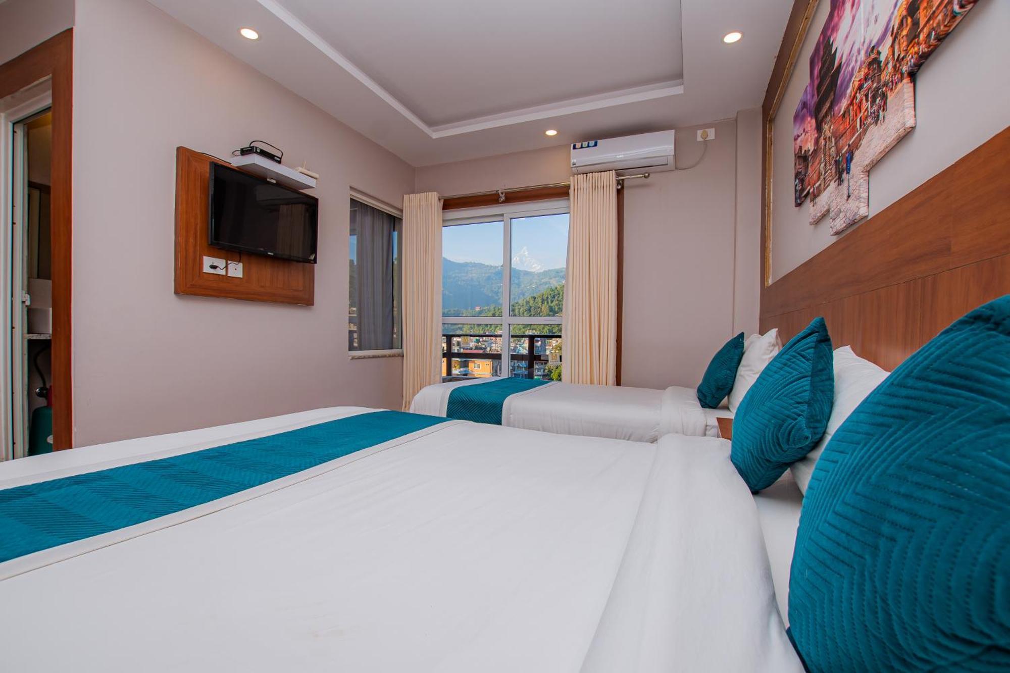 Majheri Resort And Spa Покхара Экстерьер фото